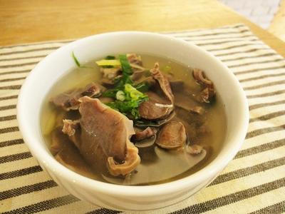 แกงจืดเครื่องในไก่